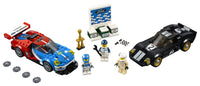 Thumbnail for LEGO Speed Champions 6175279 2016 GT & 1966 Ford Gt40 75881 Building Kit (366 Piece), Multi