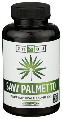 Thumbnail for ZHOU NUTRITION Saw Palmetto Prostate Health Complex, 100 CT