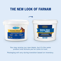 Thumbnail for Farnam Quietex Show Pellets, Horse Calming Supplement and Focus Support, Show Safe Horse Calming Magnesium Supplement with Omega Fatty Acids, Helps Manage Behavior & Stress Relief for Horses, 3.75 lbs