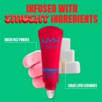 Thumbnail for NYX PROFESSIONAL MAKEUP Smushy Matte Lip Balm, Tinted Lip Moisturizer with Soft, Matte Finish - Sassy Stuff (Candy Apple Red)
