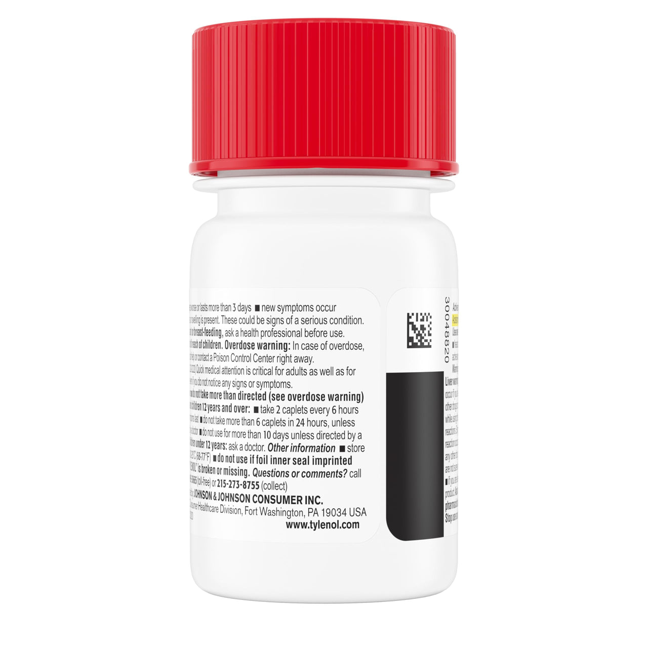 TYLENOL Extra Strength Acetaminophen 500 mg Caplets 24 each