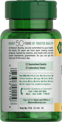 Thumbnail for Nature's Bounty Potassium 99mg, Supports Fluid Balance and Muscle Activity, Involved in Normal Heart Function, Potassium Gluconate Dietary Supplement, Gluten Free, 1 Per Day, 100 Vegetarian Caplets