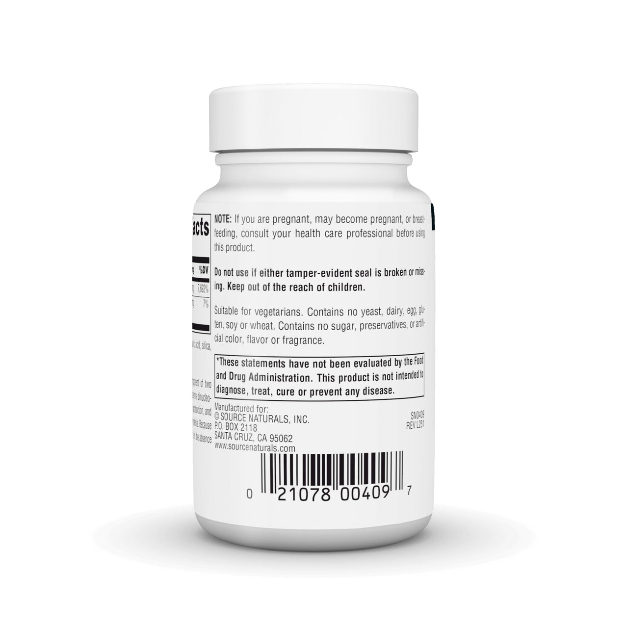 Source Naturals Vitamin B-2 Riboflavin 100 mg Supports Energy Production - 100 Tablets