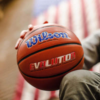 Thumbnail for WILSON Evolution Indoor Game Basketball - USA, Size 7 - 29.5