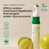 Thumbnail for AXIS-Y Vegan Collagen Eye Serum - K Beauty Triple Hyaluronic Acid & Peptide Collagen Serum Improve Skin Elasticity, Reduce Fine Lines & Dark Circles - Vegan Korean Skin Care Eye Cream - 0.33 fl. oz.