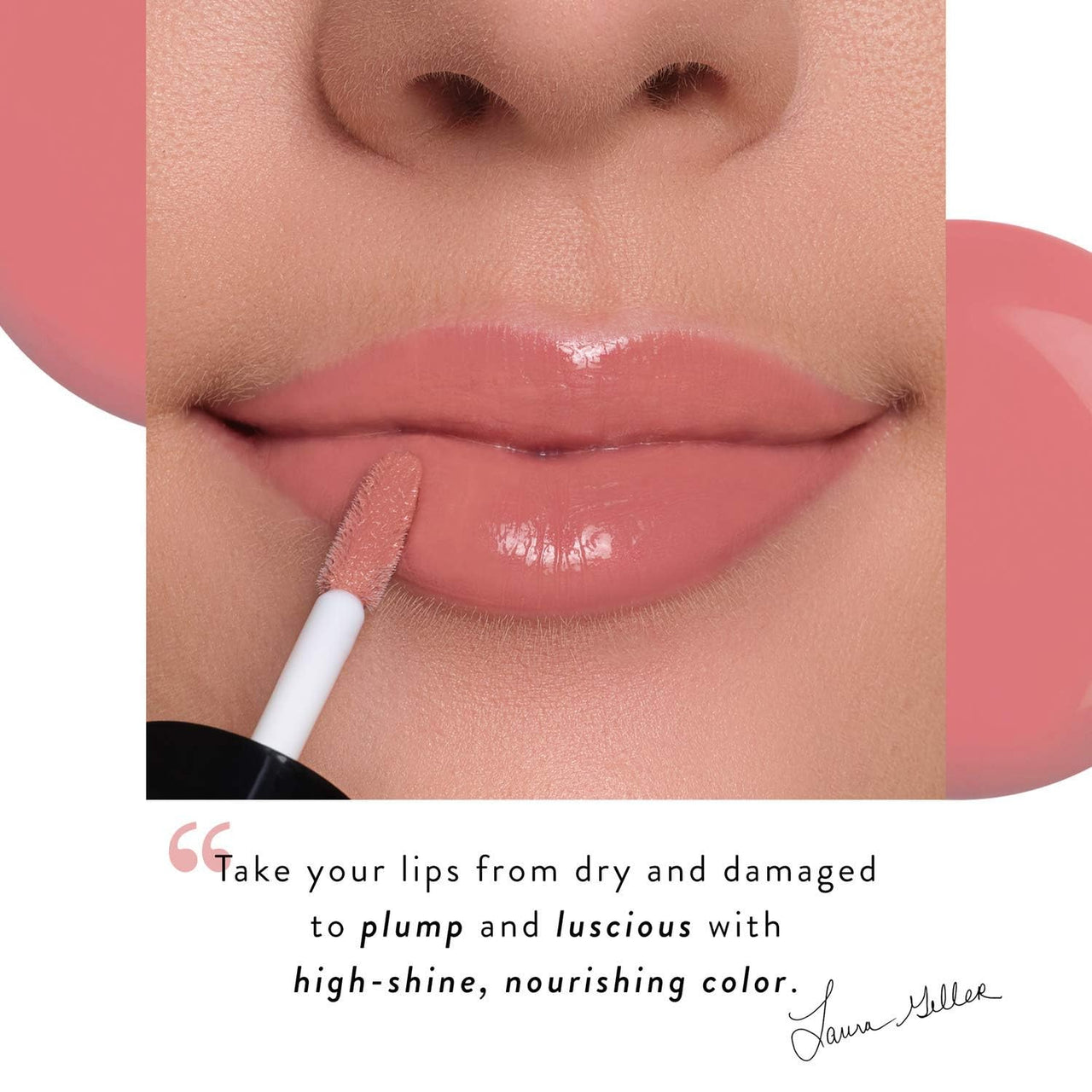 LAURA GELLER NEW YORK Treat-n-Go Tinted Non-Stick Hydrating Lip Oil, Up