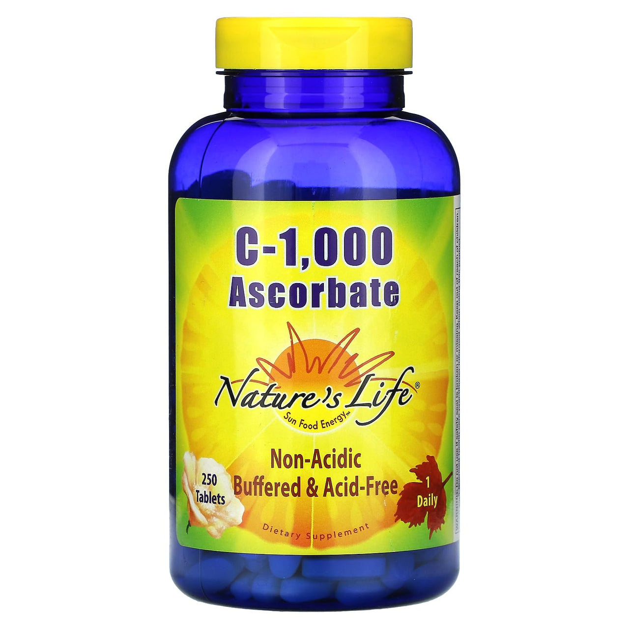 Nature's Life C-1,000 Ascorbate | 250 ct