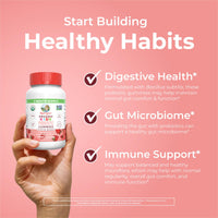 Thumbnail for MaryRuth Organics Kids Probiotics for Digestive Health | USDA Probiotic Gummies | 2 Month Supply | Kids Probiotics | Immune Support | Gut Health Supplement | Vegan | Non-GMO | Gluten Free | 60 Count