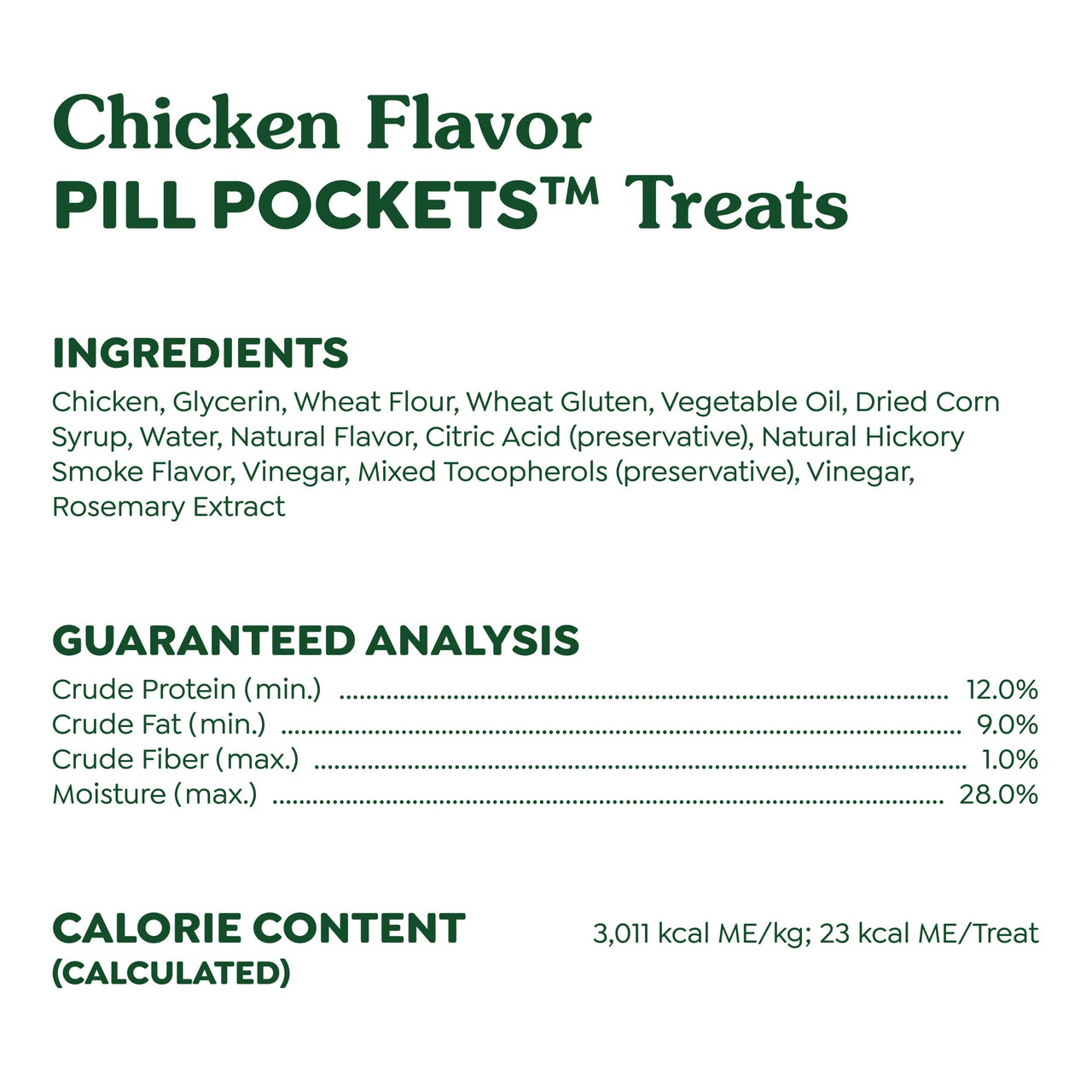 Greenies Pill Pockets for Dogs Large Size, Dog Treat Pouch for Capsule Medication, Chicken Flavor, 15.8 oz. Pouch