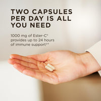 Thumbnail for Solgar Ester-C Plus 500 mg Vitamin C (Ascorbate Complex), 100 Vegetable Capsules - Gentle & Non Acidic - Antioxidant & Immune Support - Non GMO, Vegan, Gluten-Free, Kosher - 100 Servings