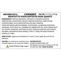 Thumbnail for CANMAKE - Munyutto Highlighter - Packed Powder Compact - 0.13oz (3.8g) (02 Rose Quartz)