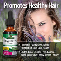 Thumbnail for Nature's Answer Rosemary Leaf with Organic Alcohol, 1-Fluid Ounce