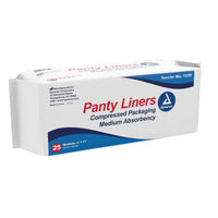 Thumbnail for Dynarex Unisex Incontinent Pad Pant Liner 4 X 11 Inch 1335, 25 Ct