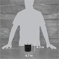 Thumbnail for Stanley Stay-Hot Camp Mug 12 oz | Press Fit Drink Through Lid | Cup for Coffee, Tea and Drinks | Insulated Stainless Steel Coffee Mug | BPA-Free | Matte Black