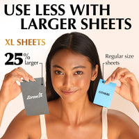 Thumbnail for Natural Oil Blotting Sheets for Face with Bamboo Charcoal - 25% Larger - 3pk/300 Makeup Friendly Oil Absorbing Sheets for Face - Easy Dispensing Blotting Papers - Perfect for Keeping in Purse