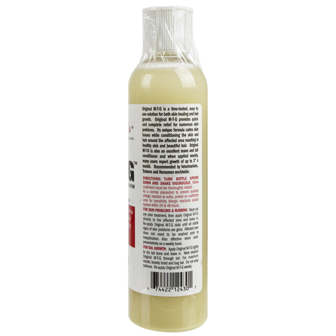 SHAPLEY'S MTG8OXDSTSMTG DS Original M-T-G Mane Tail & Groom for Horses, 8 oz