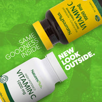 Thumbnail for NaturesPlus Vitamin C 1000 mg - 90 Capsules - Supports Immune Health, Energy & Antioxidant Protection - Vegetarian, Gluten Free - 90 Servings