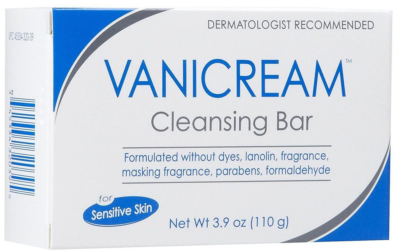 Vanicream Cleansing Bar for Sensitive Skin 3.9 oz 3 ea