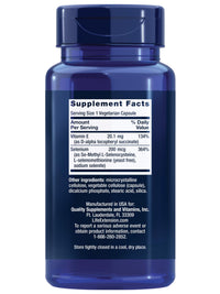 Thumbnail for Life Extension Super Selenium Complex, 200 mcg – 3 Forms of Selenium, Vitamin E – Cellular Health & Longevity Support – Gluten-Free, Non-GMO, Vegetarian, 1 Daily – 100 Capsules