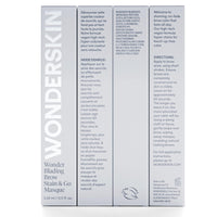 Thumbnail for Wonderskin Wonder Blading Brow Stain & Go Masque - Long Lasting Eye Brow Tint, Transfer Proof and Smudge Proof Eyebrow Tint Stain (Brunette)