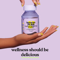 Thumbnail for Lemme Purr Vaginal Probiotic Gummies for Women - Balanced pH, Healthy Odor, Yeast Balance & Flora Support + Vitamin C for Immune Health - Tasty Pineapple (60 Count)
