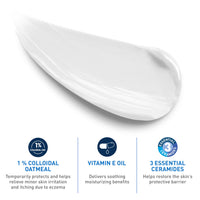 Thumbnail for CeraVe Baby Eczema Relief Cream, 1% Colloidal Oatmeal Cream With Vitamin E & Ceramides, Soothes & Calms Itchy Skin, Developed With Pediatric Dermatologist, Fragrance Free, 5oz