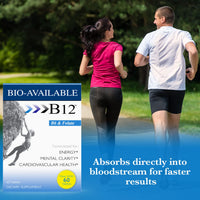 Thumbnail for Wellgenix Bio Available Daily Multivitamins (60 ct) - Focus Support Formula with Vitamins Methyl B12, B6, Folate & Biotin - Sublingual Energy & Diet Supplement for Immune & Overall Health