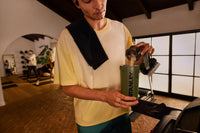 Thumbnail for STANLEY Vitalize Shaker Bottle 20 oz | Leakproof Insulated Stainless Steel Shaker Cup | Base Storage and Twist On Fast Flow Lid | Protein Shakes and Pre Workout Powder | BPA-Free | Dried Pine