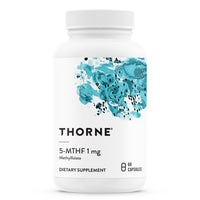 Thumbnail for THORNE 5-MTHF - Methylfolate (Active B9 Folate) Supplement - Supports Cardiovascular Health, Fetal Development, Nerve Health, Methylation, and Homocysteine Levels* - 60 Capsules - 5-MTHF 1mg