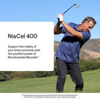 Thumbnail for THORNE - NiaCel 400 - NAD Supplement - Nicotinamide Riboside - Support Healthy Aging, Cellular Energy Production & Sleep-Wake Cycle* - NSF Certified for Sport - Gluten Free - 60 Servings