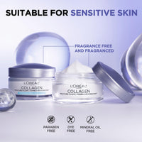Thumbnail for L’Oreal Paris Collagen Daily Face Moisturizer, Anti Aging Face Cream to Reduce Wrinkles and Provide Intense Hydration, 1.7 oz