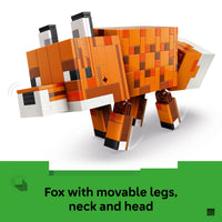 Thumbnail for LEGO Minecraft The Fox Building & Pretend Play Toy for Boys & Girls - Poseable Video Game Character for Kids, Ages 10+ - Room Decor for Gaming Fans - Gift Idea for Birthdays - 21588