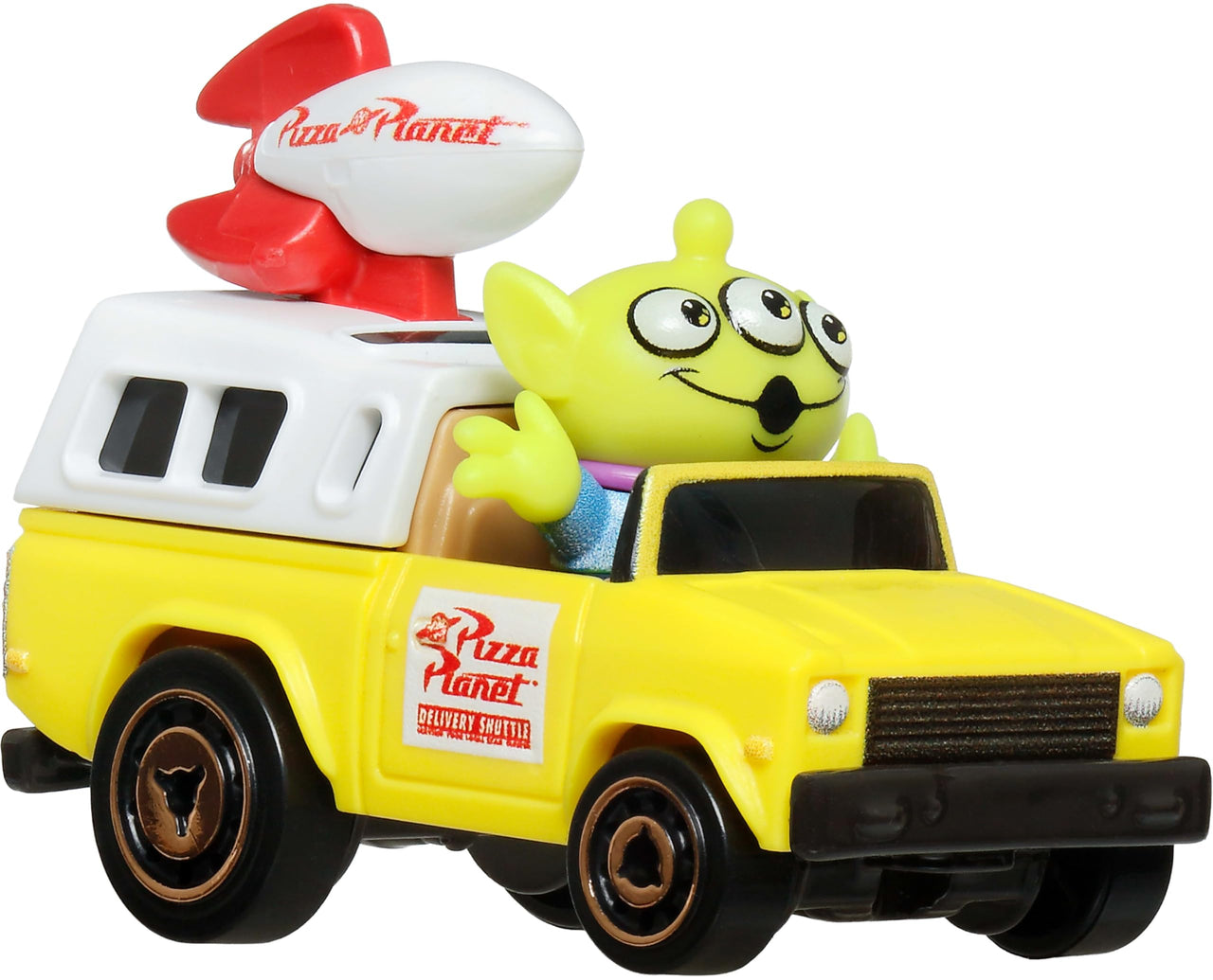 Hot Wheels RacerVerse, Set of 4 Die-Cars 1:64 Scale Toy Cars Optimized for Driving on Tracks with Pop Culture Characters as Drivers