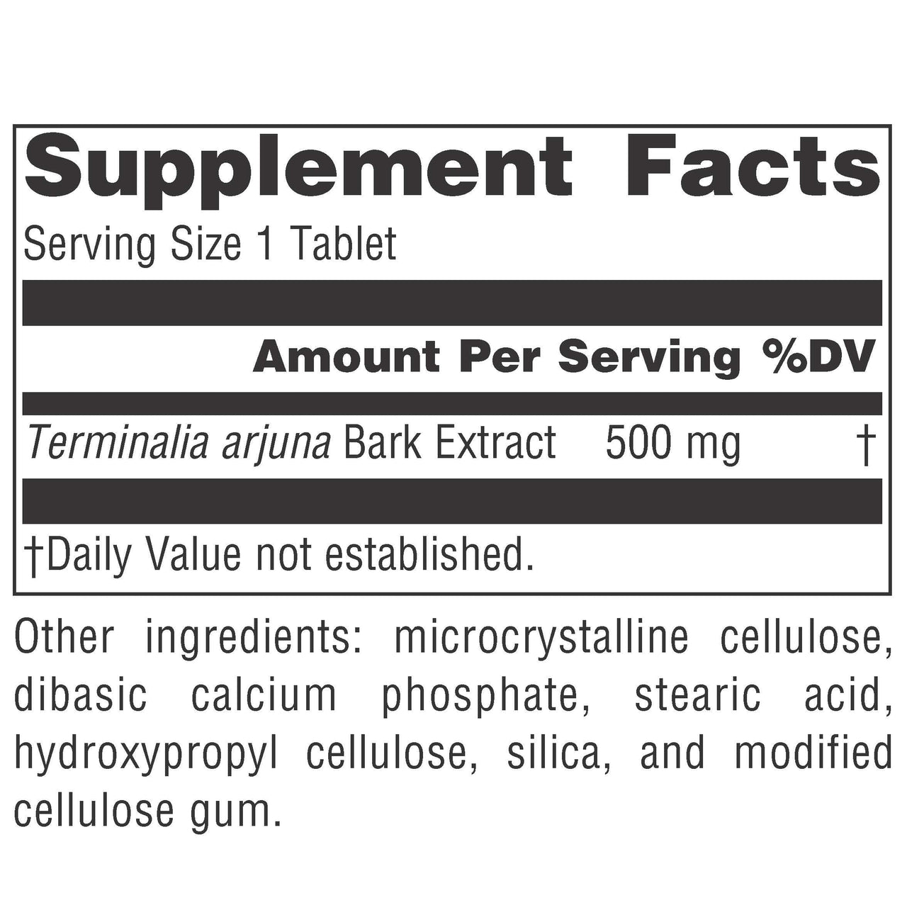 PLANETARY HERBALS Arjuna Full Spectrum Ayurvedic Nutritional Supplement, 550 Mg, 120 Count
