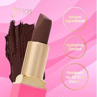 Thumbnail for Juvia's Place The Nude Velvety Matte Lipstick Cocoa - Nude Velvety Lipstick, Long-lasting, Rich-Color Lip Makeup, Creamy with Matte Finish, Beauty & Lip Products