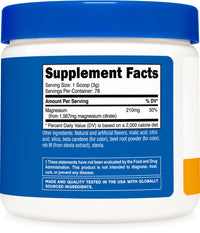 Thumbnail for Nutricost Magnesium Citrate Powder (Peach Mango, 250 Gram)
