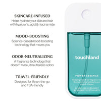 Thumbnail for Touchland Hydrating Body & Hair Fragrance Mist, Sparkling Bergamot, 2 FL. OZ. Travel Size Body Spray