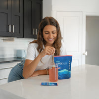 Thumbnail for Nello Supercalm Powdered Drink Mix, Cortisol Reducer and Sleep Aid Supplement, L Theanine, Ksm-66 Ashwagandha, Magnesium Glycinate, Vitamin D 3, No Sugar, Non GMO, On The Go, 20 Ct, Raspberry Lemonade