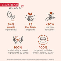 Thumbnail for Clarins Total Eye Smooth | 2-In-1 Anti-Aging Eye Cream and 10-Minute Eye Mask | Minimizes Appearance Of Wrinkles, Dark Circles and Puffiness | Visibly Firms and Smoothes | All Skin Types | 0.5 Ounces