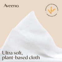 Thumbnail for Aveeno Calm + Restore Unscented Makeup Remover Face Wipes, Fragrance Free Facial Cleansing Towelettes with Oat Extract & Calming Feverfew Leave Skin Feeling Soothed, Alcohol Free, 25 ct