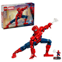 Thumbnail for LEGO Marvel Spider-Man Hero Figure - Super Hero Building Toy for Boys & Girls, Ages 12+ - Posable Kids Bedroom, Bookshelf or Desk Decor - Gift for Birthdays - 76346