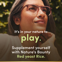 Thumbnail for Nature's Bounty Red Yeast Rice, Herbal Supplement, 600mg, 250 Capsules