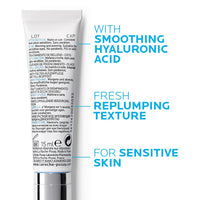 Thumbnail for La Roche-Posay Redermic C Pure Vitamin C Eye Cream with Hyaluronic Acid to Reduce Wrinkles for Anti-Aging Effect, 0.5 Fl Oz (Pack of 1)
