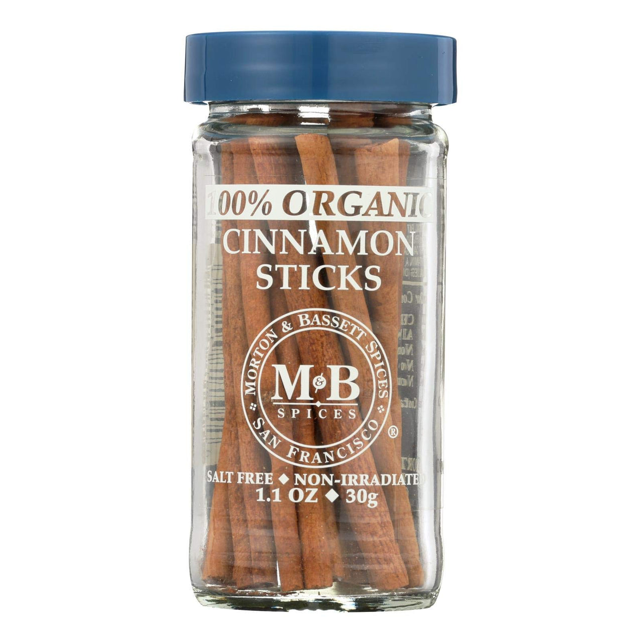 Morton & Bassett Cinnamon Stix Organic, 1.1 Oz