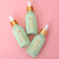 Thumbnail for Pixi Overnight Glow Serum | Glycolic Acid Exfoliating Serum for Radiance | Helps Reduce Fine Lines & Sun Spots | With Aloe, Cucumber & Nourishing Vitamins | 1.01 fl. oz/ 30 ml