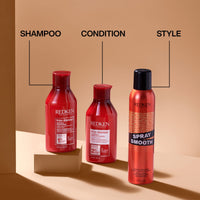 Thumbnail for Redken Spray Smooth Anti Frizz Hair Spray | Frizz Control and Heat Protection | Instant Smoother | With Citric Acid | Paraben, Sulfate & Silicone-Free| 7.5 Oz