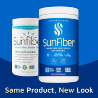 Thumbnail for Tomorrow's Nutrition, Sunfiber, Prebiotic Fiber Supplement for Digestive Health, Low FODMAP, Gluten-Free, Unflavored, 30 Servings