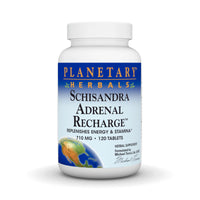 Thumbnail for Planetary Herbals Schisandra Adrenal Complex 710mg With Yam Rhizome, Poria Sclerotium & More - 120 Tablets
