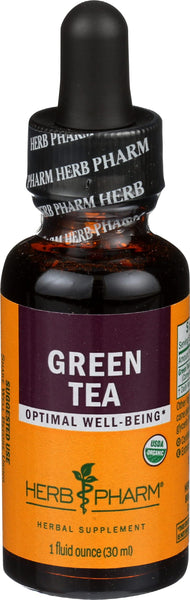 Herb Pharm Certified Organic Green Tea Liquid Extract - 1 Ounce