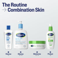 Thumbnail for Cetaphil Gentle Waterproof Makeup Remover, Oil-Free Formula Suitable for Sensitive Skin, 6.0 Fluid Ounce